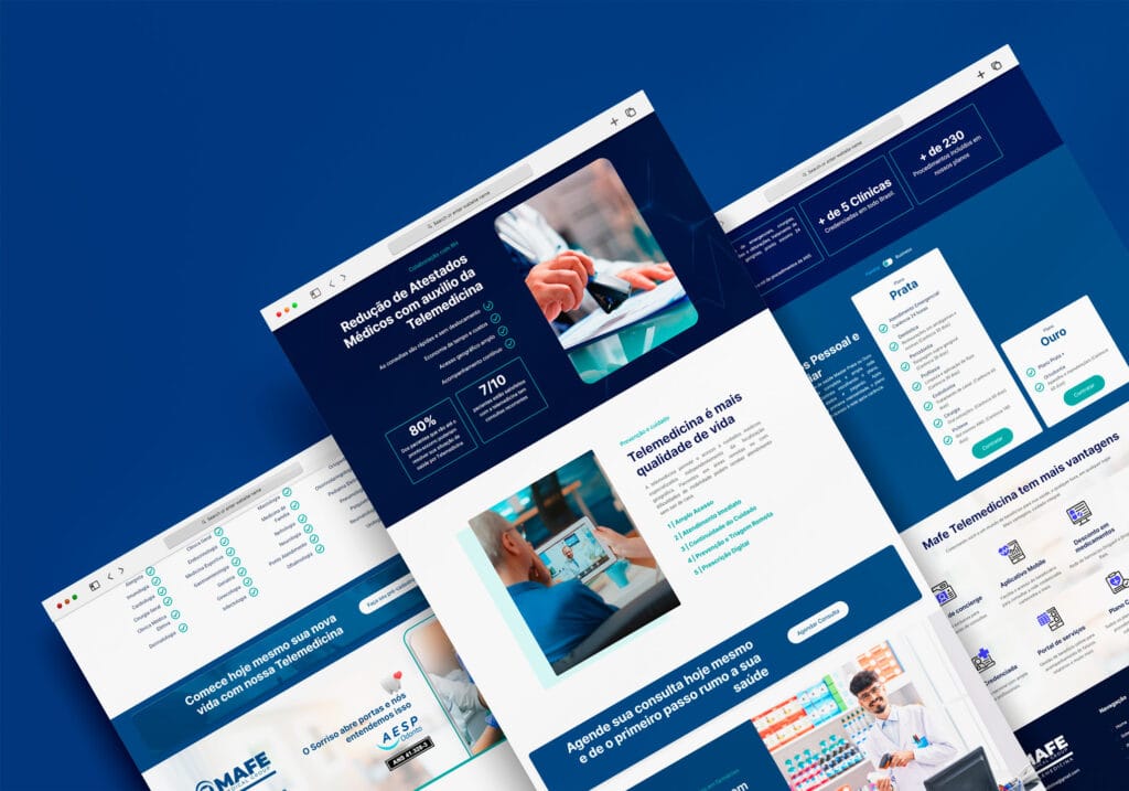 Mafe Telemedicina – Plataforma Digital de Saúde