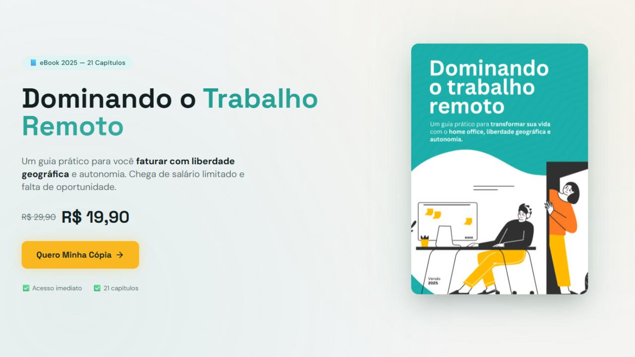 Trabalho Remoto e-book