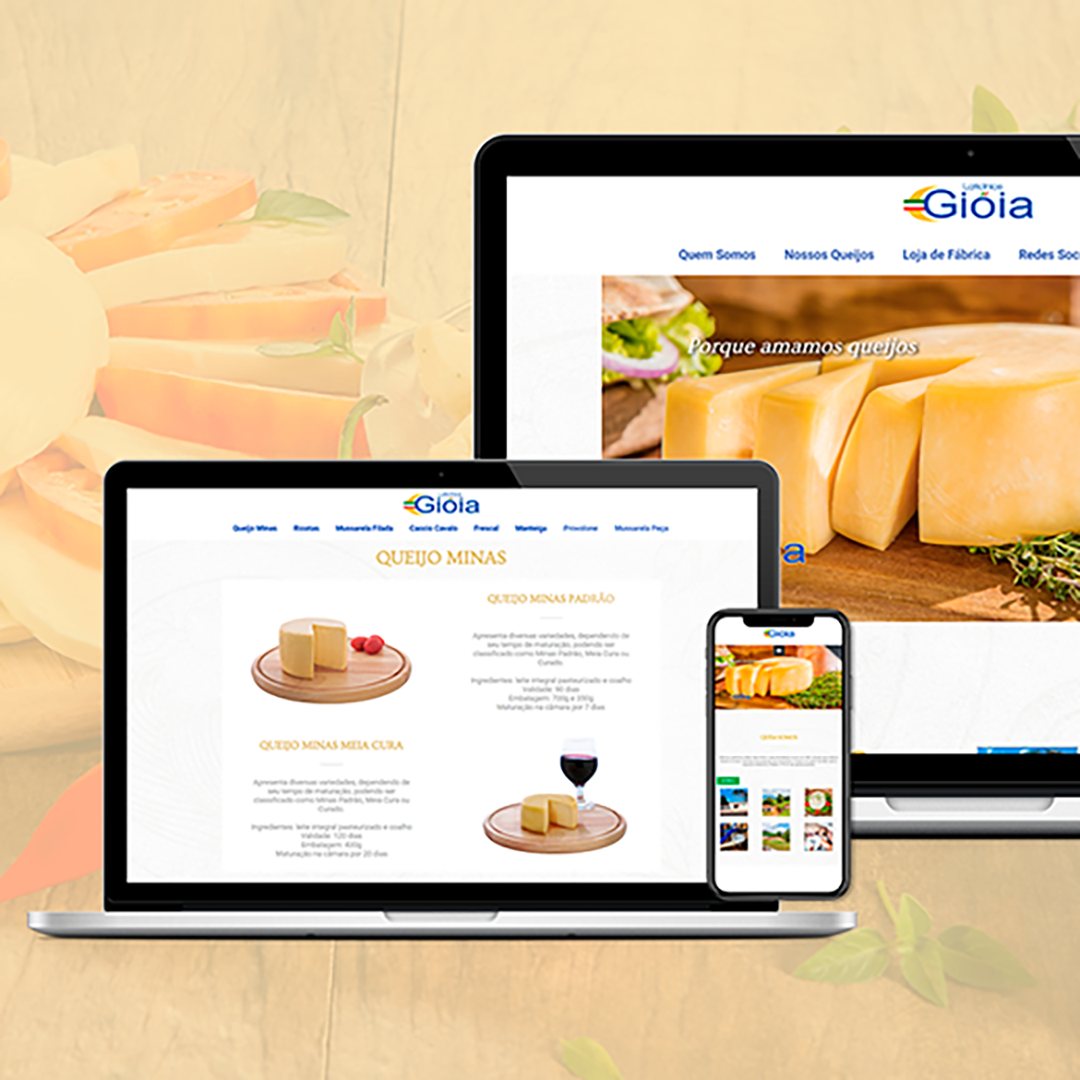 Site da Gioia Laticínios